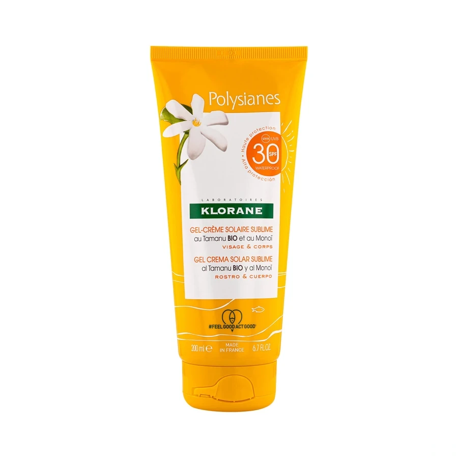 Klorane Polysianes Gel-Crème Solaire Sublime SPF 30