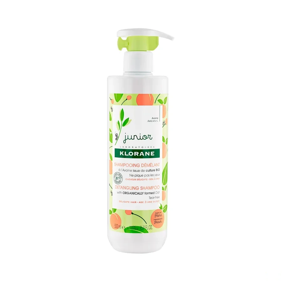 Klorane Junior Shampooing Démêlant Pêche