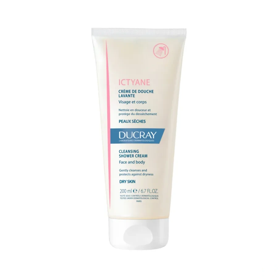 Ducray Ictyane Crème de Douche Lavante