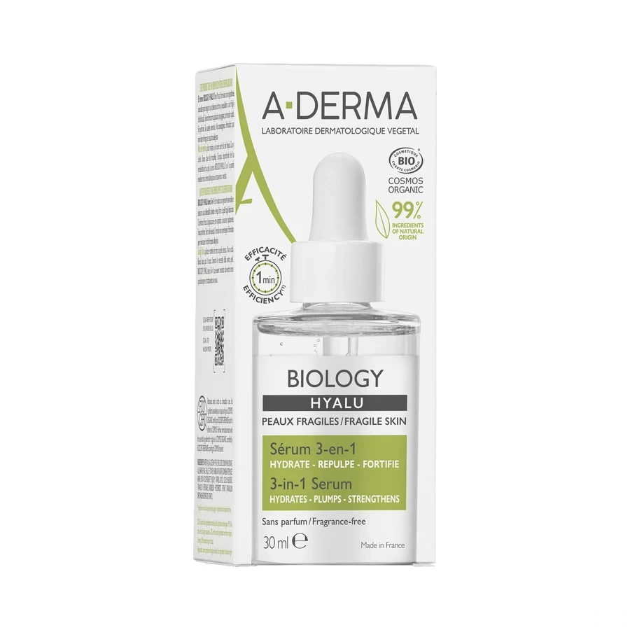 A-Derma Biology Hyalu Sérum 3 en 1 Bio