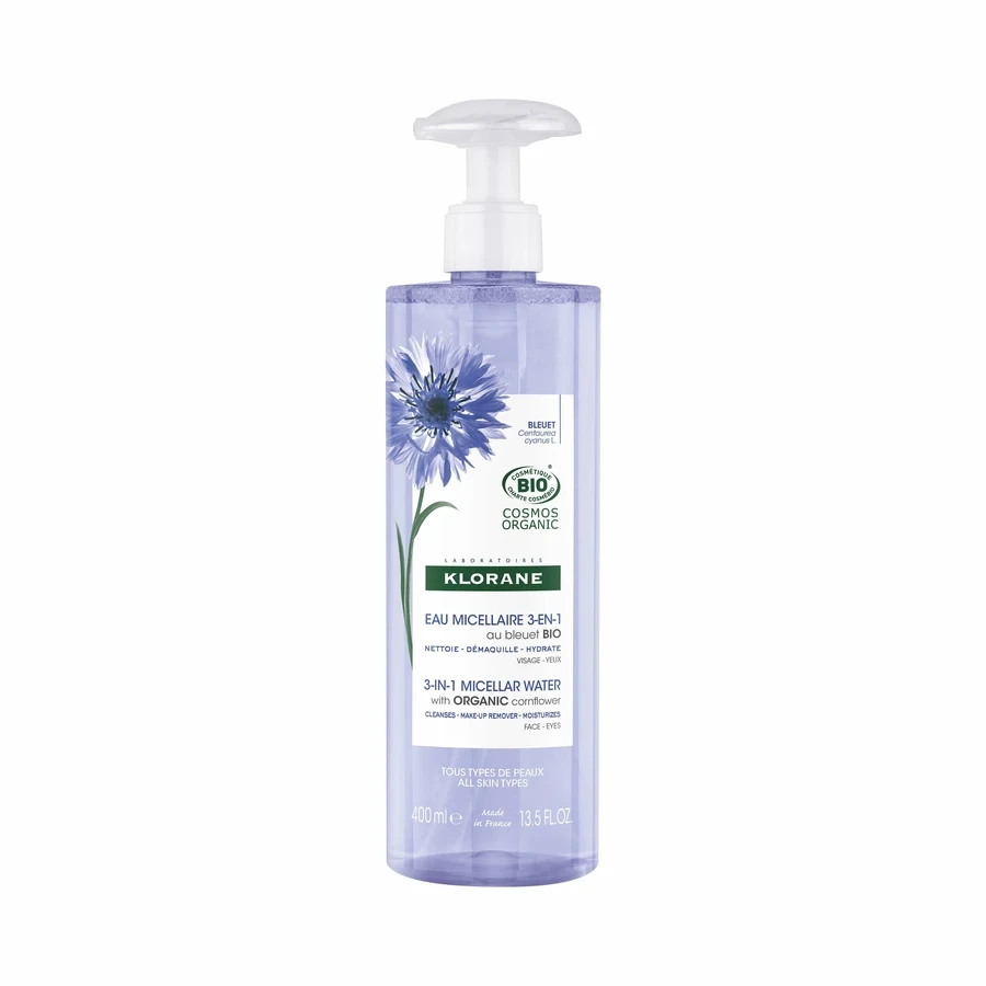 Klorane Eau Micellaire Démaquillante Bleuet Bio