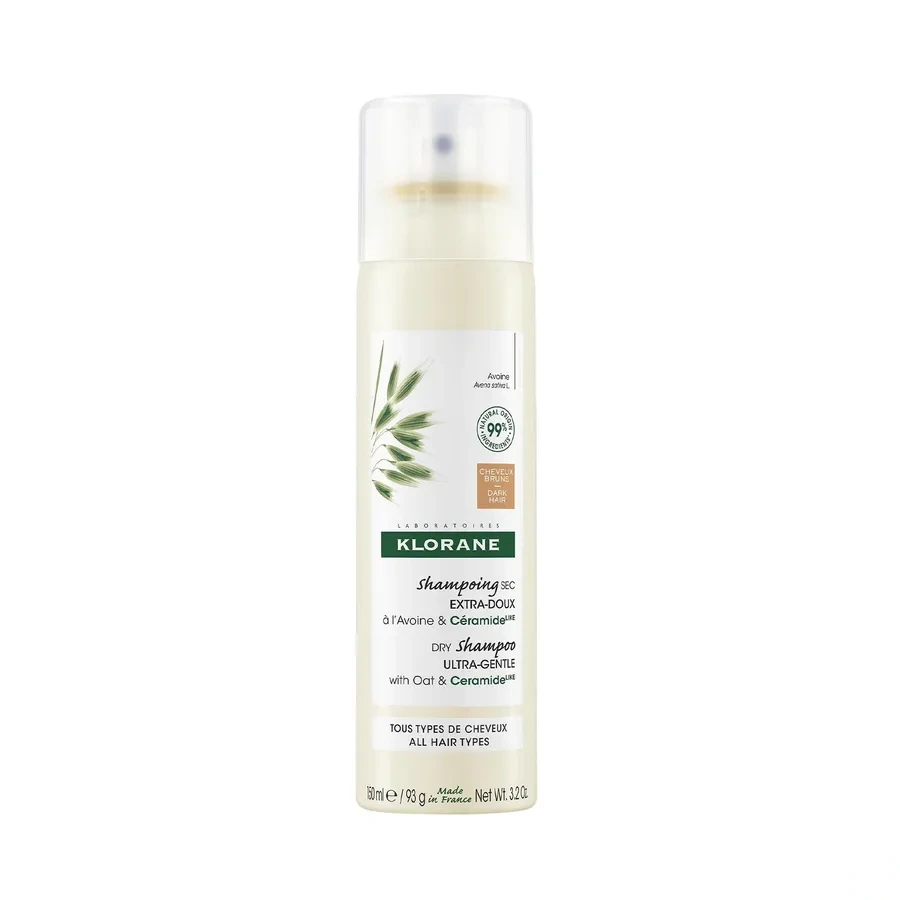 Klorane Shampoing Sec Avoine Céramide Cheveux Bruns