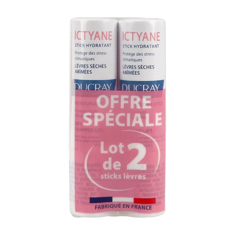 Ducray Ictyane Stick Lèvres Hydratant