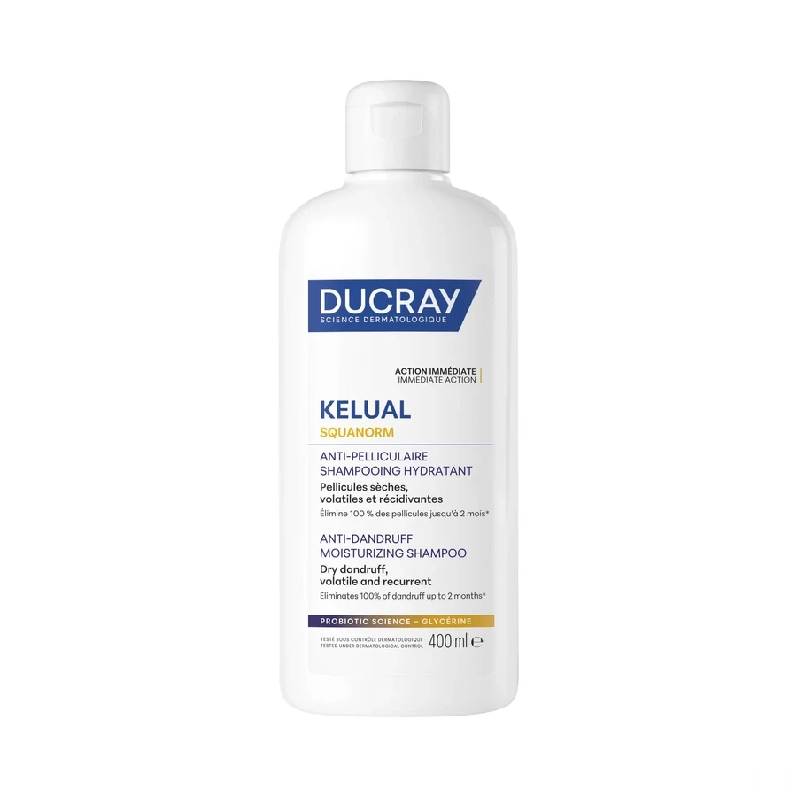 Kelual Squanorm Shampooing Traitant Hydratant Pellicules Sèches