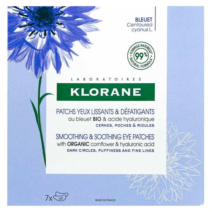 Klorane Patchs Yeux Lissant Hydro-Gel