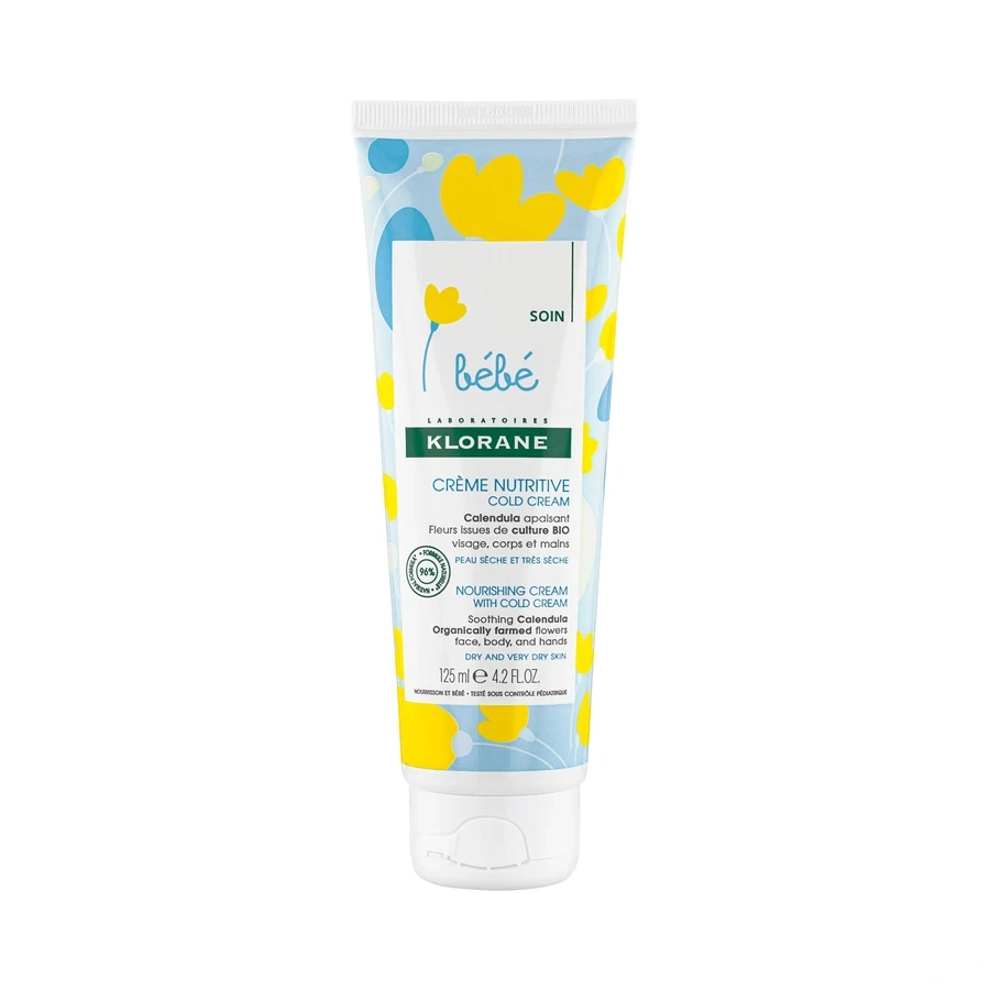 Klorane Bébé Crème Nutritive Cold Cream Calendula Apaisant