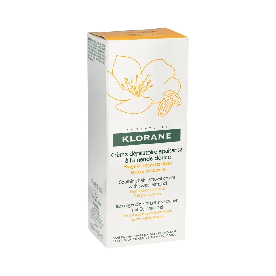 Klorane Crème Dépilatoire Apaisante à l'Amande Douce