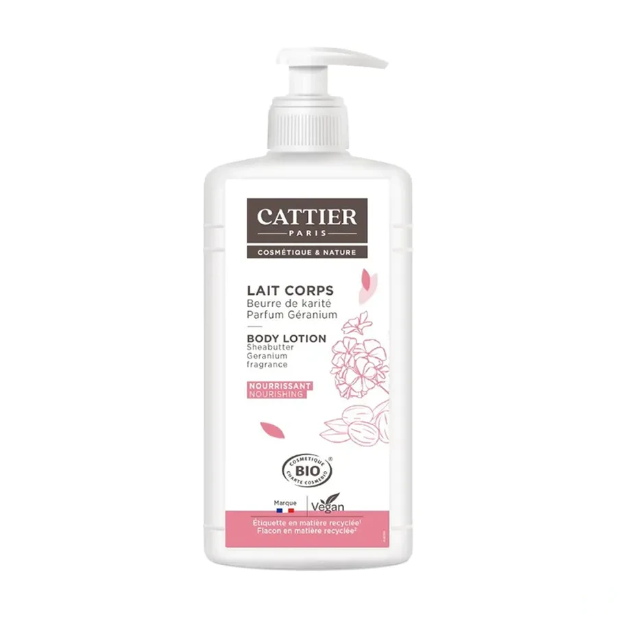 Cattier Lait Corps Nourrissant Bio