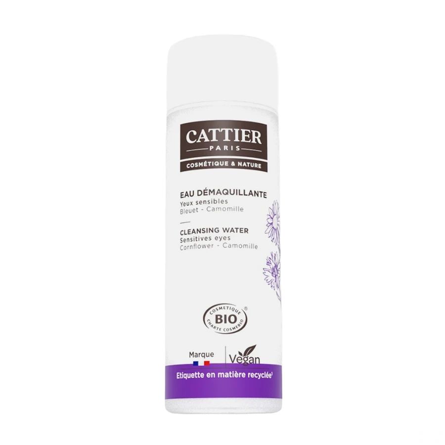 Cattier Eau Démaquillante Bio Yeux Sensibles