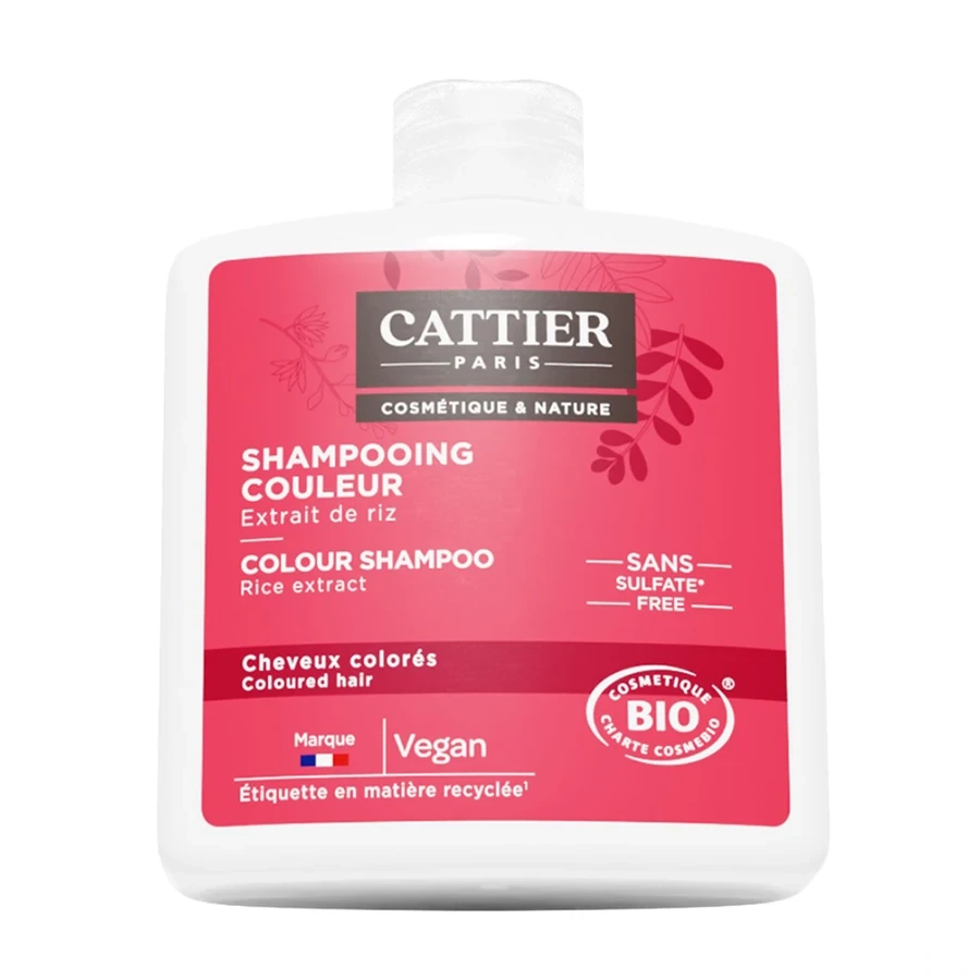 Cattier Shampooing Couleur Bio Sans Sulfate