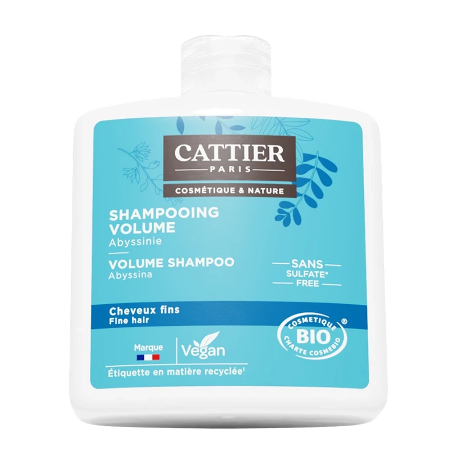 Cattier Shampooing Volume Bio Sans Sulfate