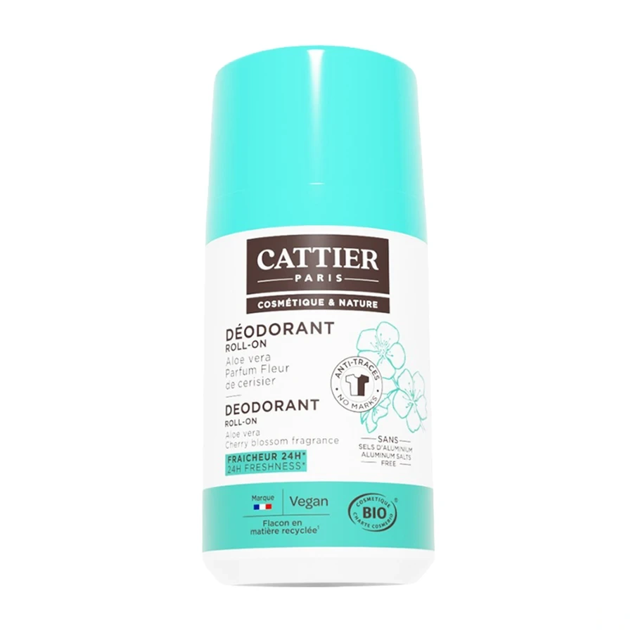 Cattier Déodorant Roll-On 24h Bio