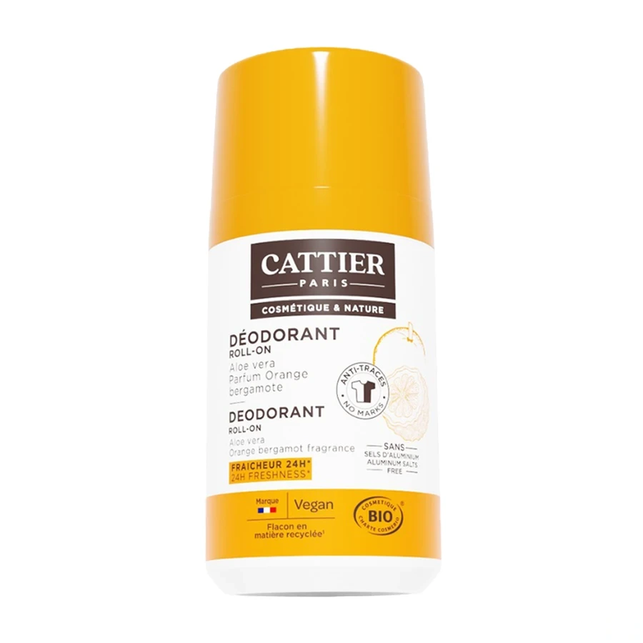 Cattier Déodorant Roll-On 24h Bio