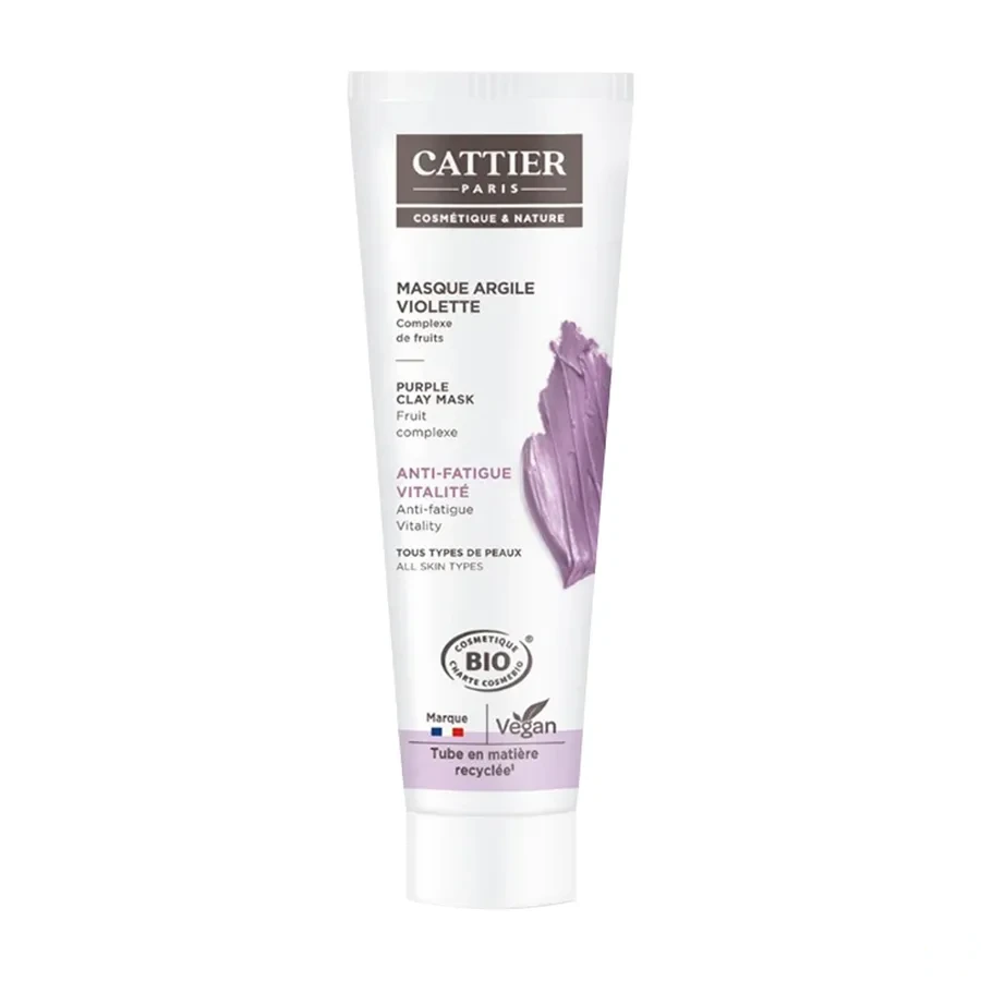 Cattier Masque Argile Violette Bio