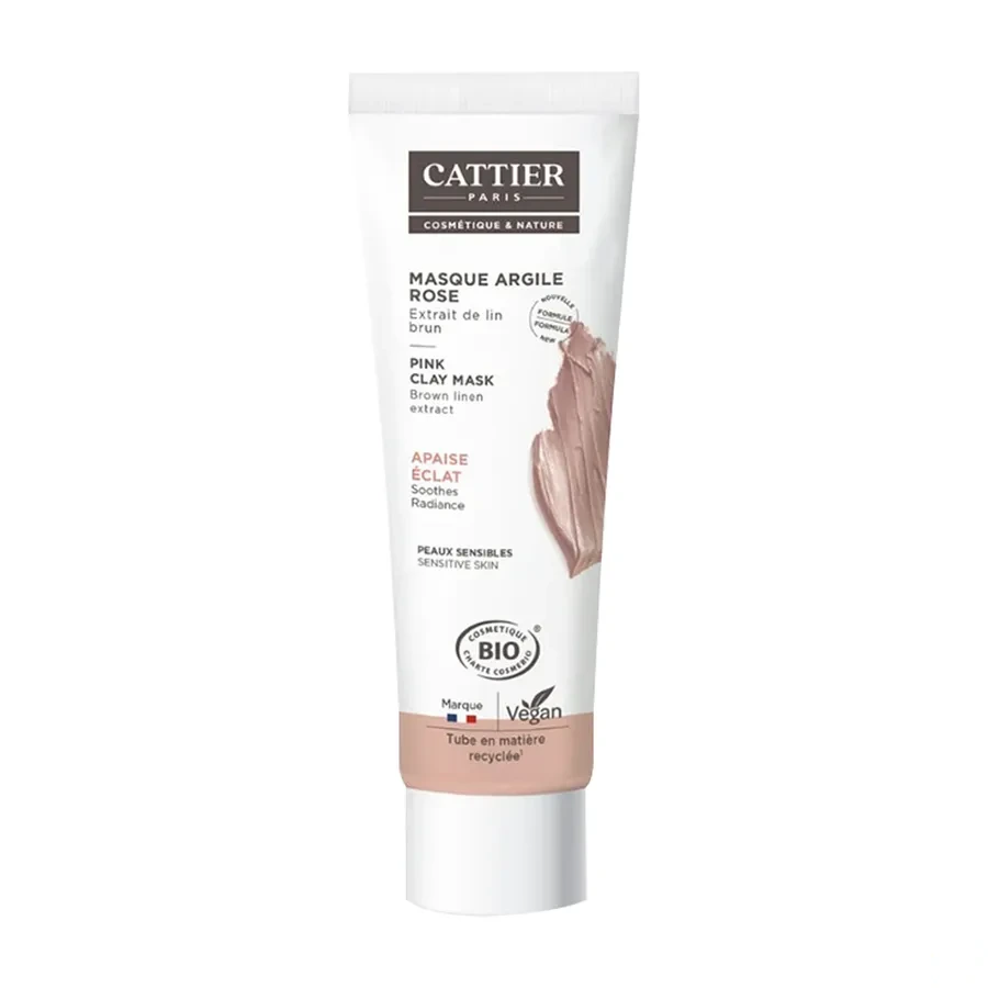 Cattier Masque Argile Rose Bio