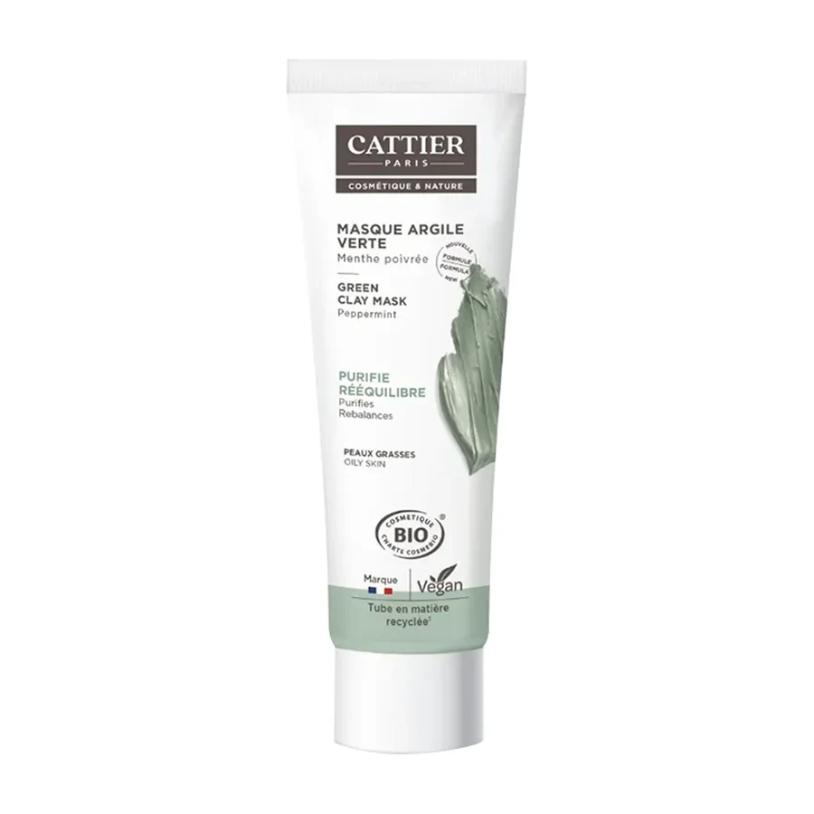 Cattier Masque Argile Verte Bio