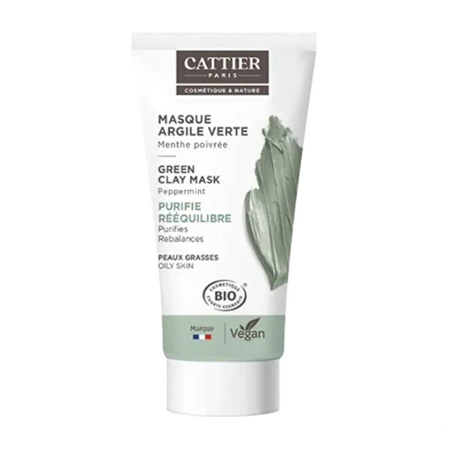 Cattier Masque Argile Verte Bio