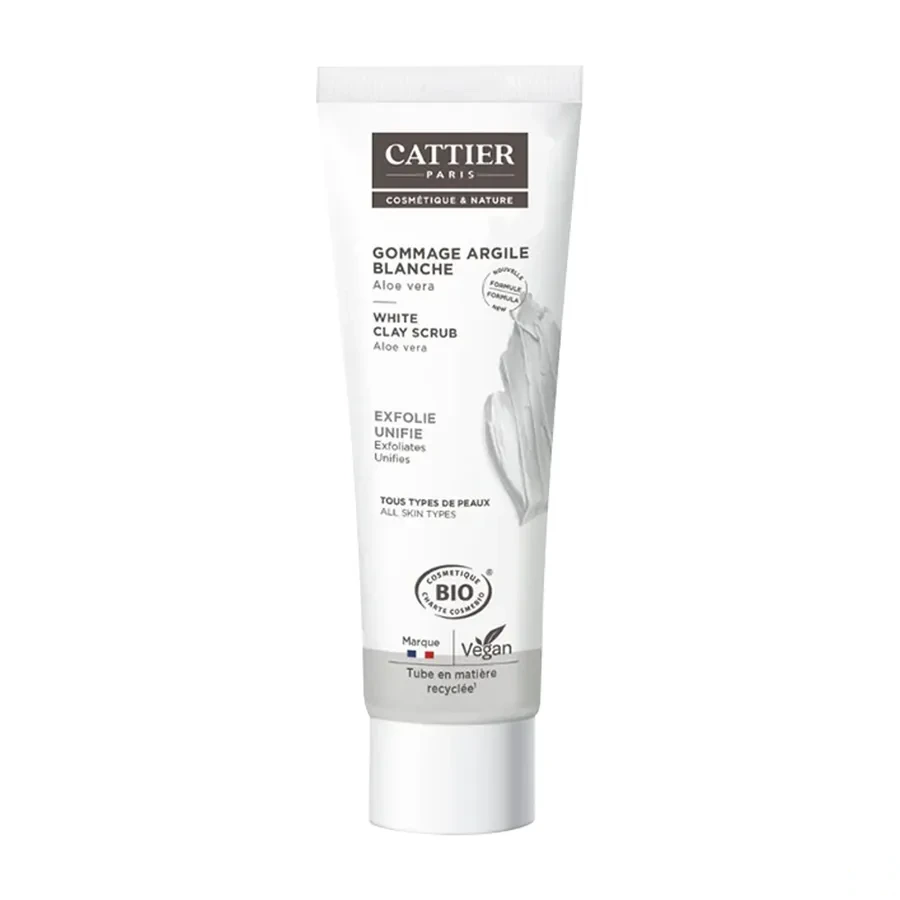 Cattier Gommage Argile Blanche Bio