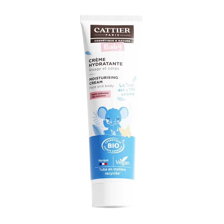 Cattier Bébé Crème Hydratante Bio