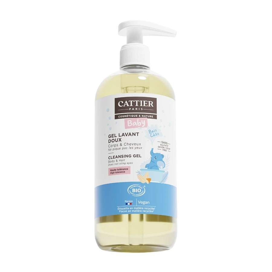 Cattier Bébé Gel Lavant Doux Bio