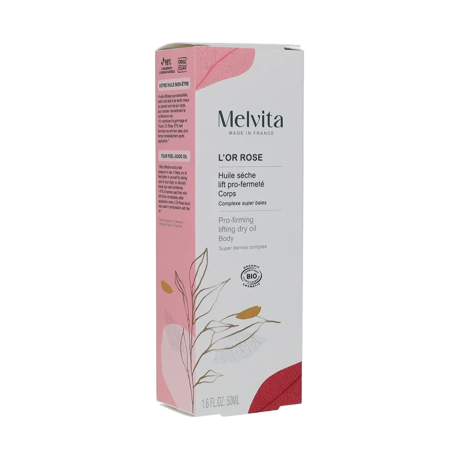 Melvita L'Or Rose Huile Fermeté Suractivée