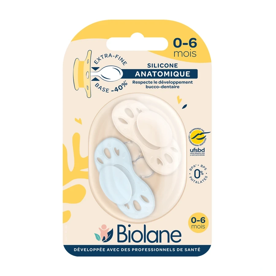 Biolane Sucette Anatomique 0-6 Mois