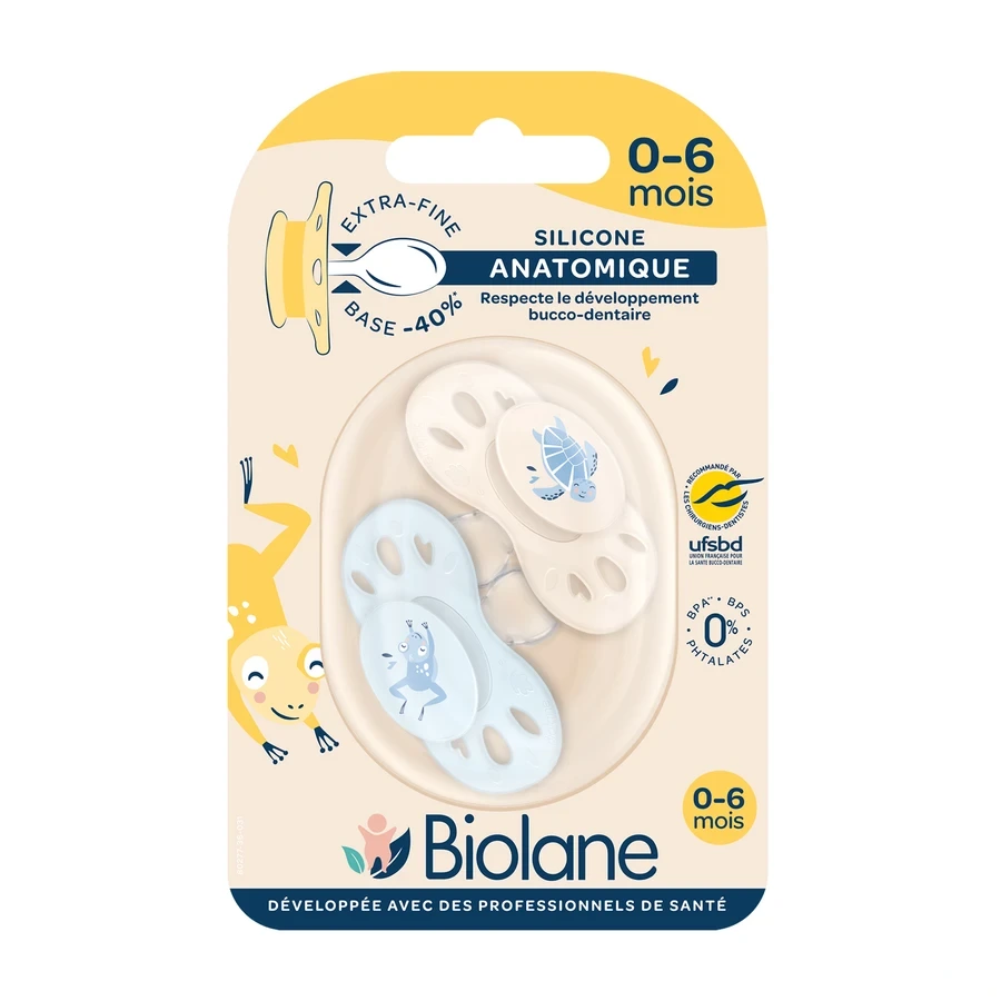 Biolane Sucette Anatomique 0-6 Mois