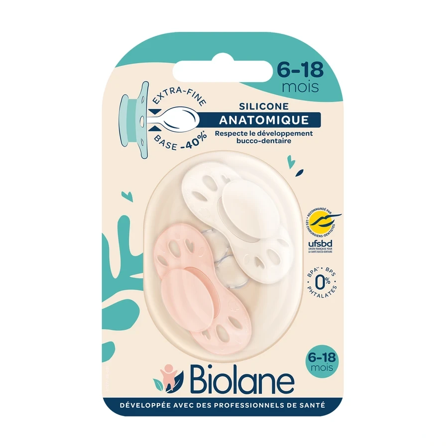 Biolane Sucette Anatomique 6-18 Mois