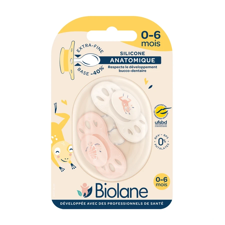 Biolane Sucette Anatomique 0-6 Mois
