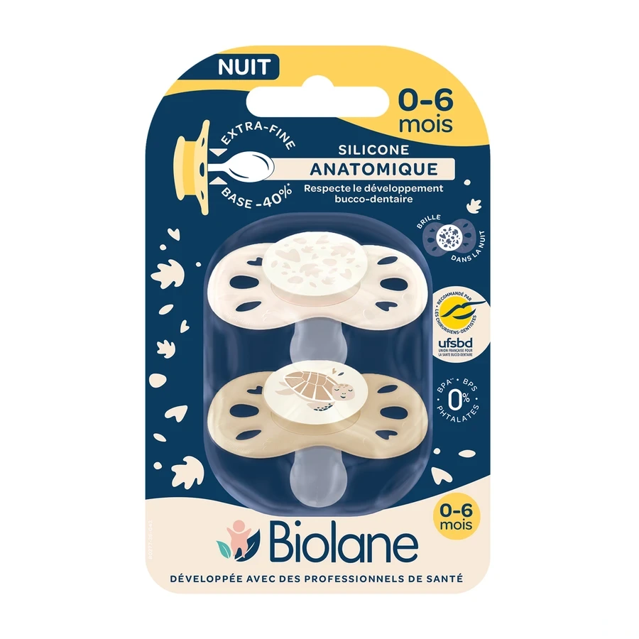 Biolane Sucette Anatomique 0-6 Mois