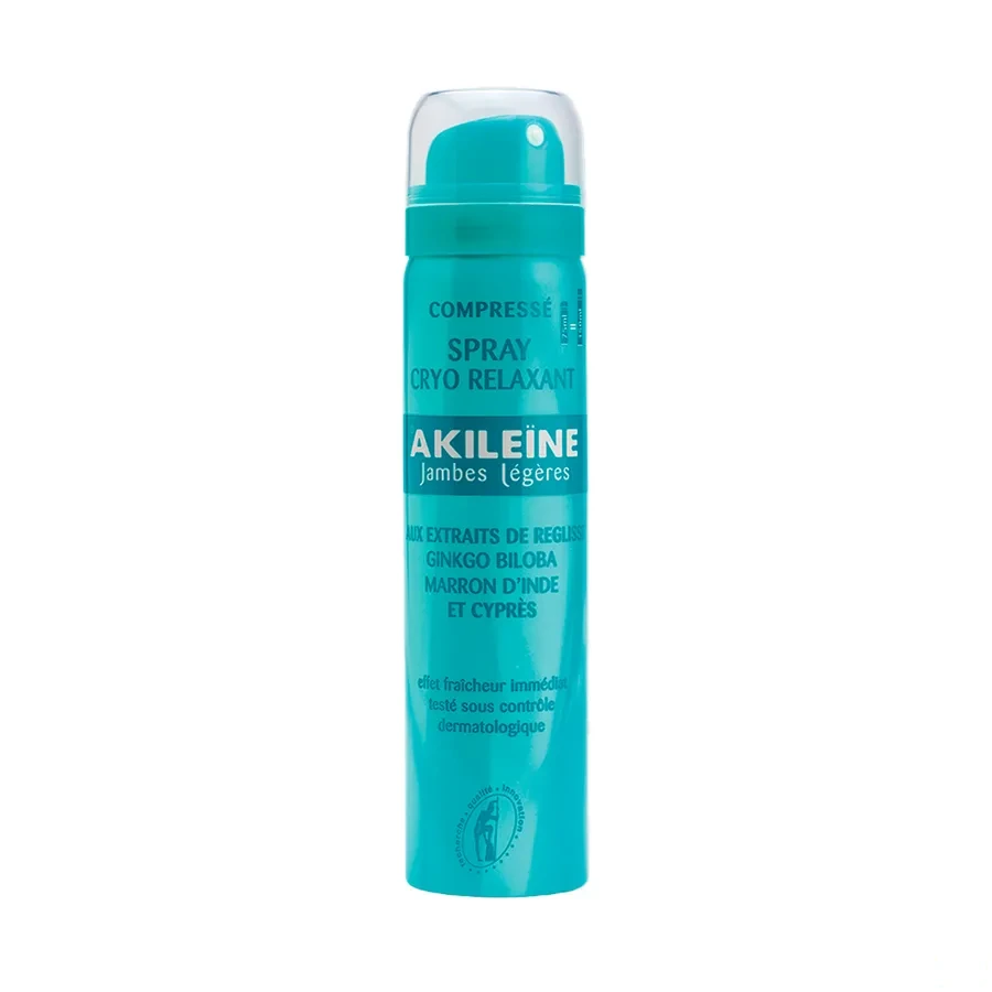 Akileïne Spray Cryorelaxant Jambes Légères