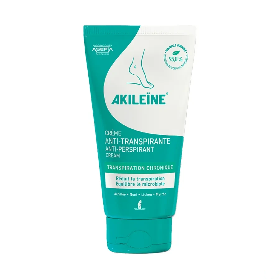Akileïne Crème Anti-transpirante Actif Myco-Préventif