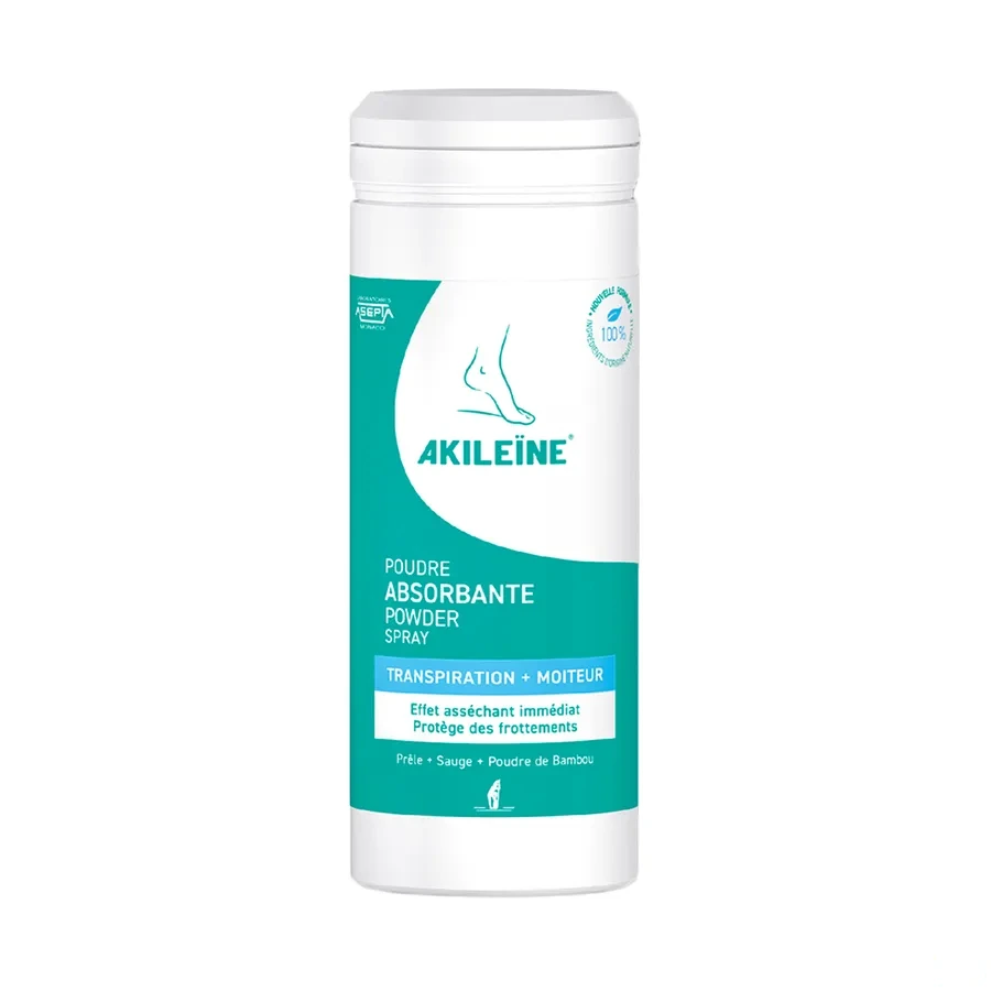 Akileïne Poudre Absorbante Transpiration des Pieds
