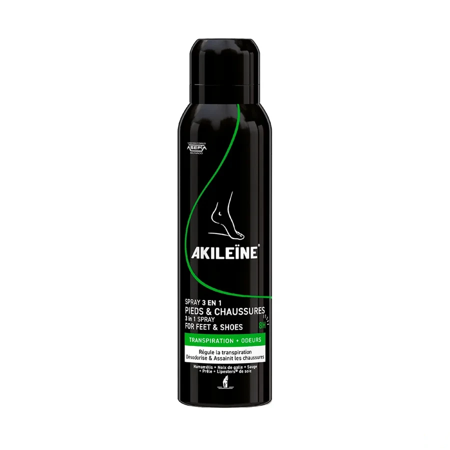 Akileïne Spray 3 en 1 Pieds et Chaussures