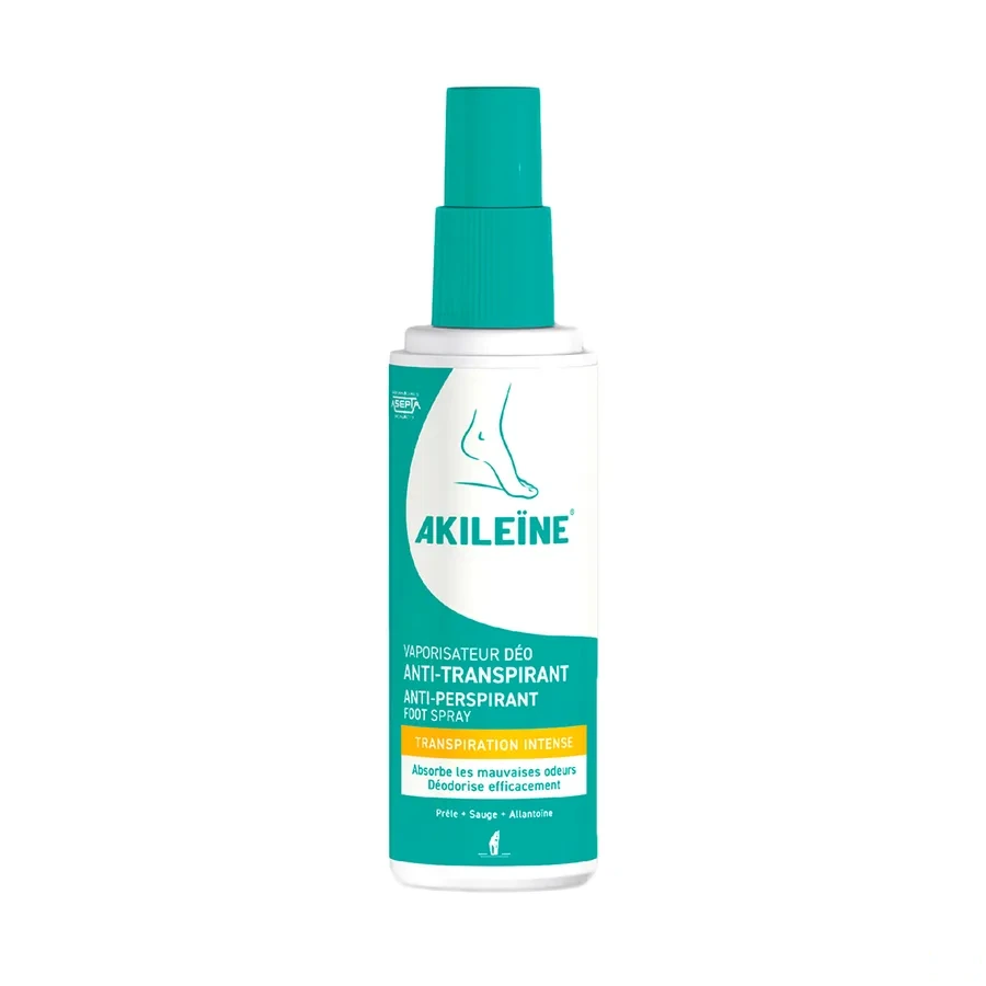 Akileïne Déodorant Actif Solution Anti-transpirante