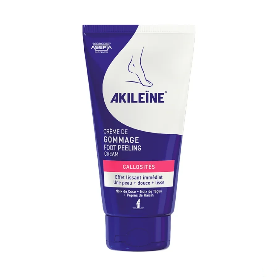 Akileïne Crème de gommage pieds très secs