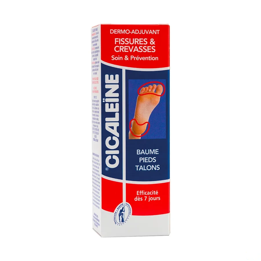 Cicaleïne Baume Pieds Fissures Crevasses