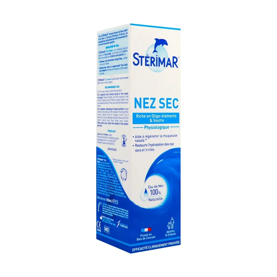 Stérimar Nez Sec Oligo-Éléments Soufre
