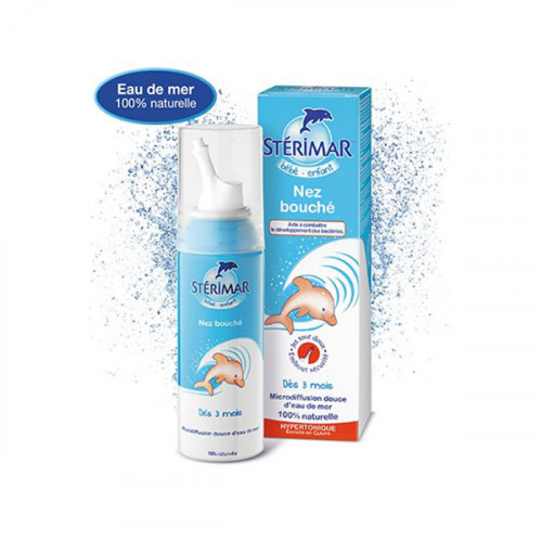 Stérimar Nez Bouché Bébé Spray Hypertonique Cuivre