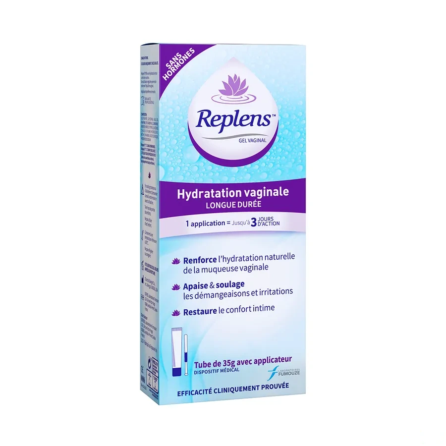 Replens Gel Hydratation Vaginale avec Applicateur