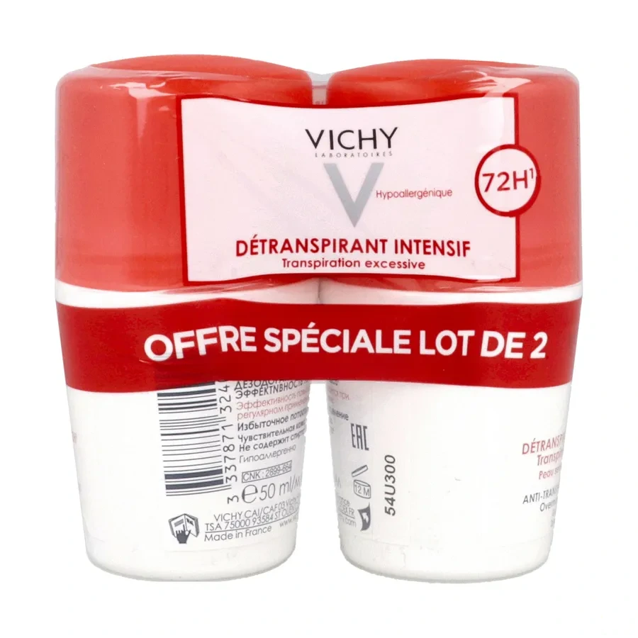 Vichy Déodorant Détranspirant Intensif 72h