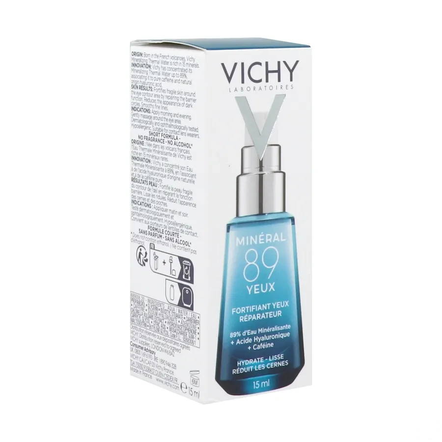 Vichy Minéral 89 Yeux Soin Fortifiant Réparateur