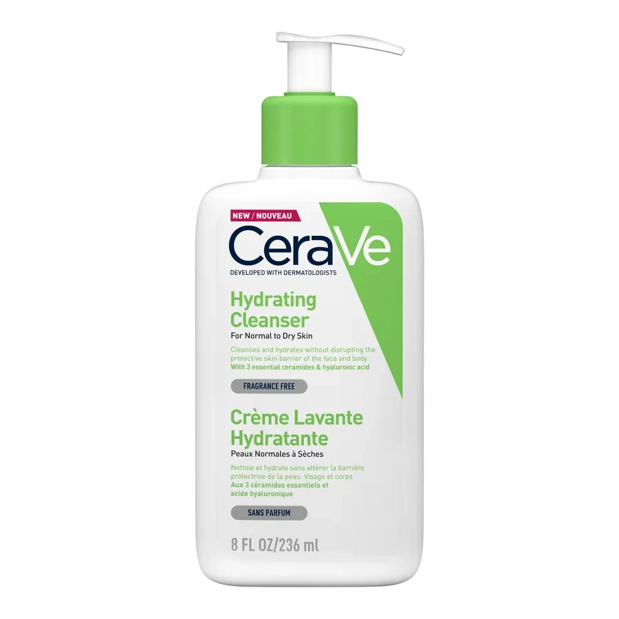 CeraVe Crème Lavante Hydratante