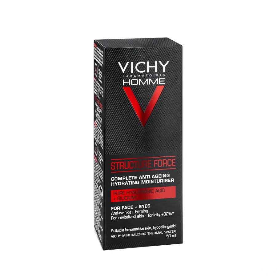 Vichy Homme Structure Force Soin Global Hydratant Anti-Age