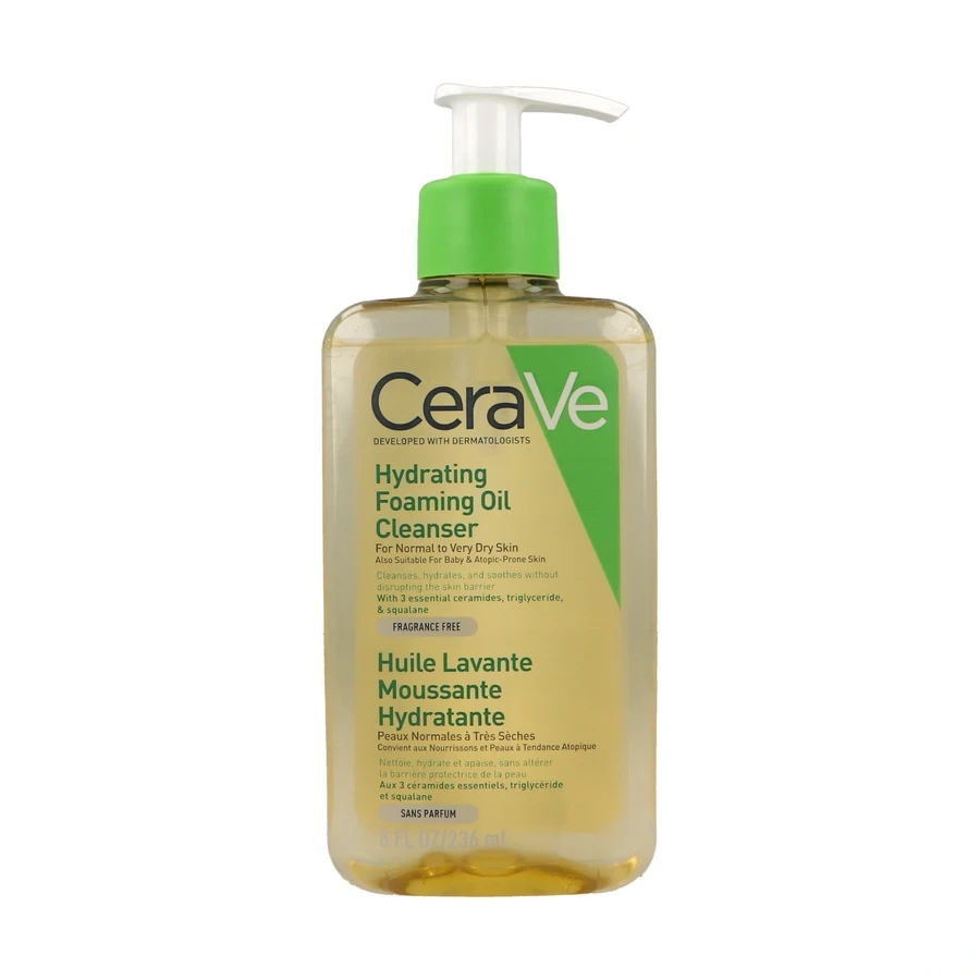 CeraVe Huile Lavante Moussante Hydratante