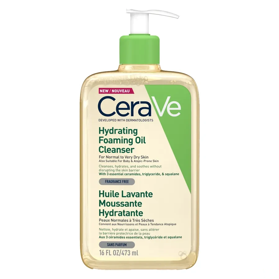 CeraVe Huile Lavante Moussante Hydratante