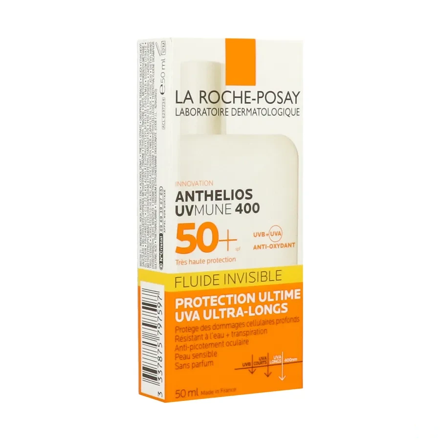 Anthelios UVMune 400 Fluide Solaire Invisible SPF 50+