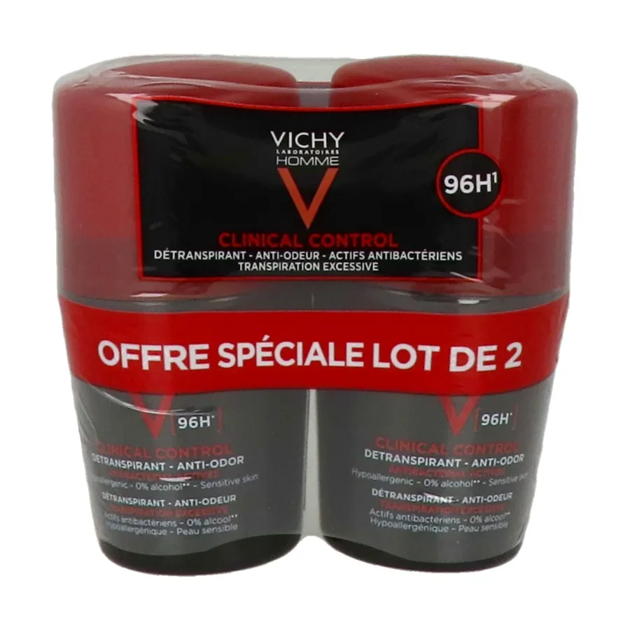 Vichy Clinical Control Détranspirant anti-odeur Homme 96h