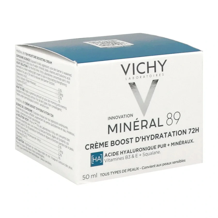Vichy Minéral 89 Crème Boost d'Hydratation