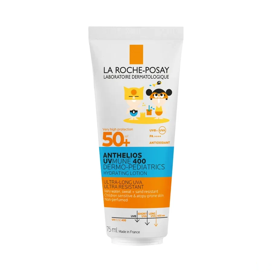 Anthelios UVMune 400 Dermo-Pediatrics Lait Solaire Hydratant SPF 50+